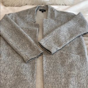 Express Grey light Pea Coat